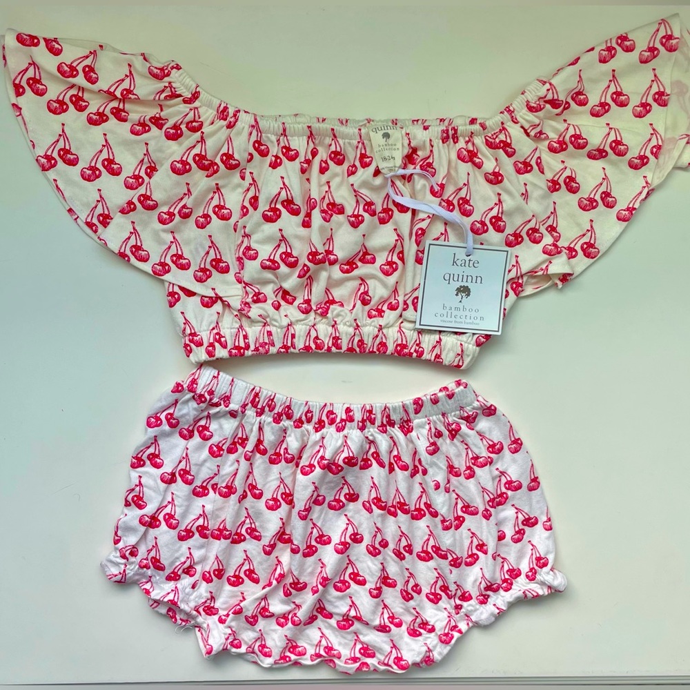 Kate Quinn 2 Piece Cherry Sunsuit 🍒